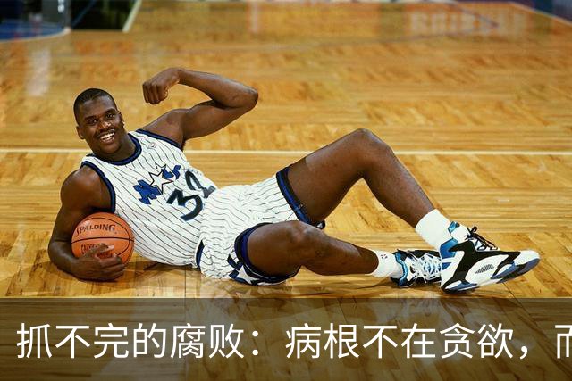 抓不完的腐败：病根不在贪欲，而是选人失守的第一道防线破了